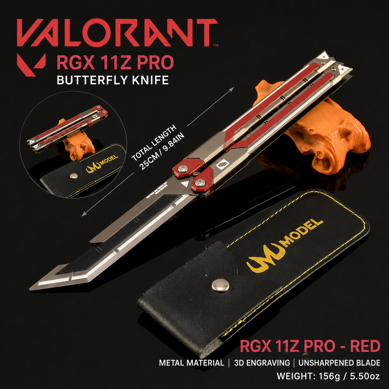 Rgx Butterfly- RED