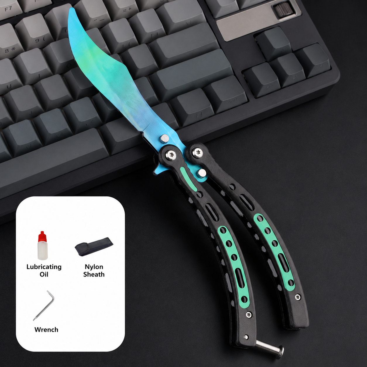 CSGO Blue Wave Trainer Knife