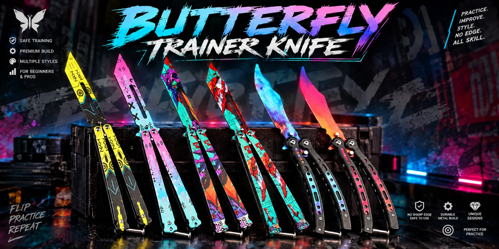 Butterfly Trainer Knife
