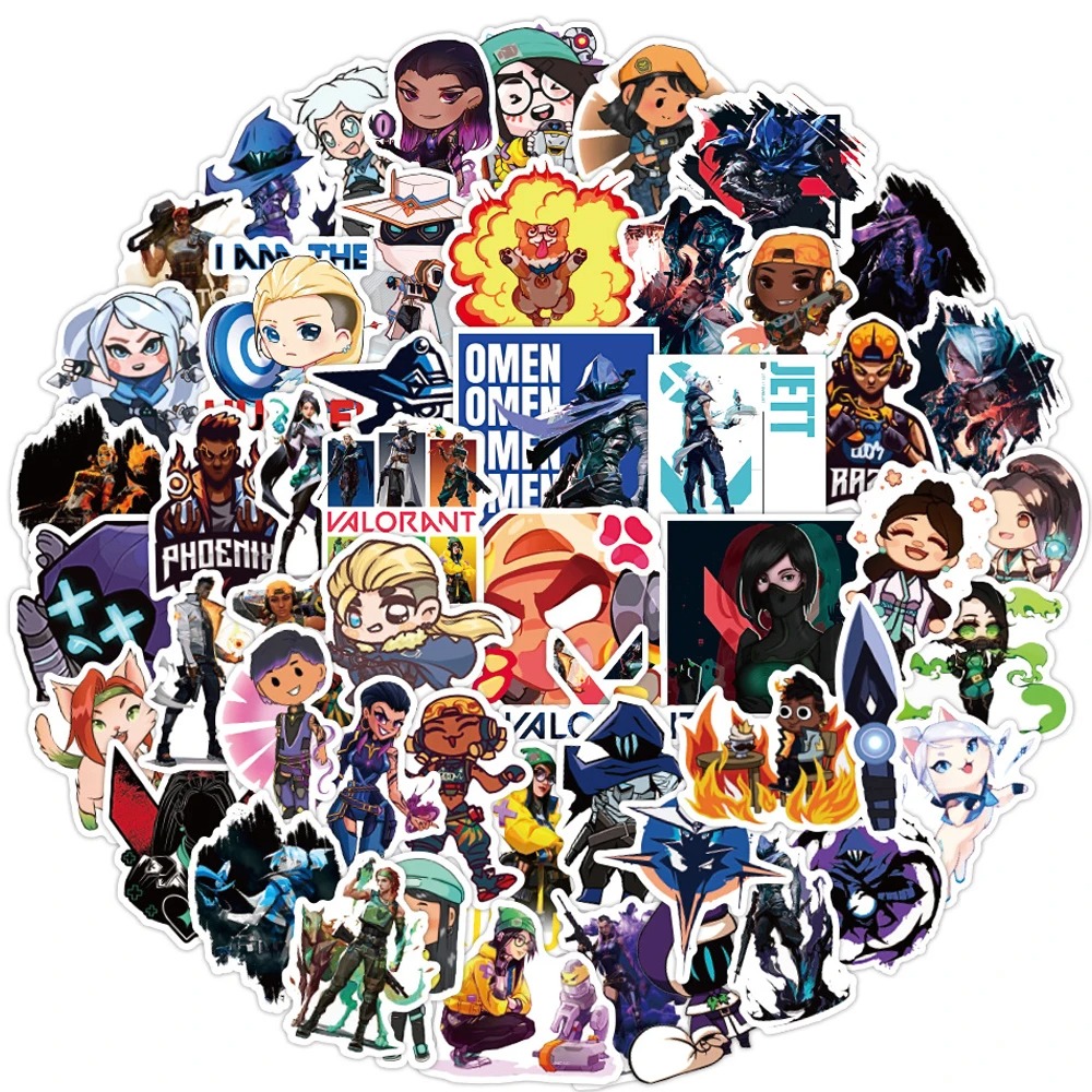 50pcs Sticker Waterproof