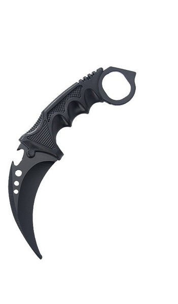CSGO Black Knife with Hole