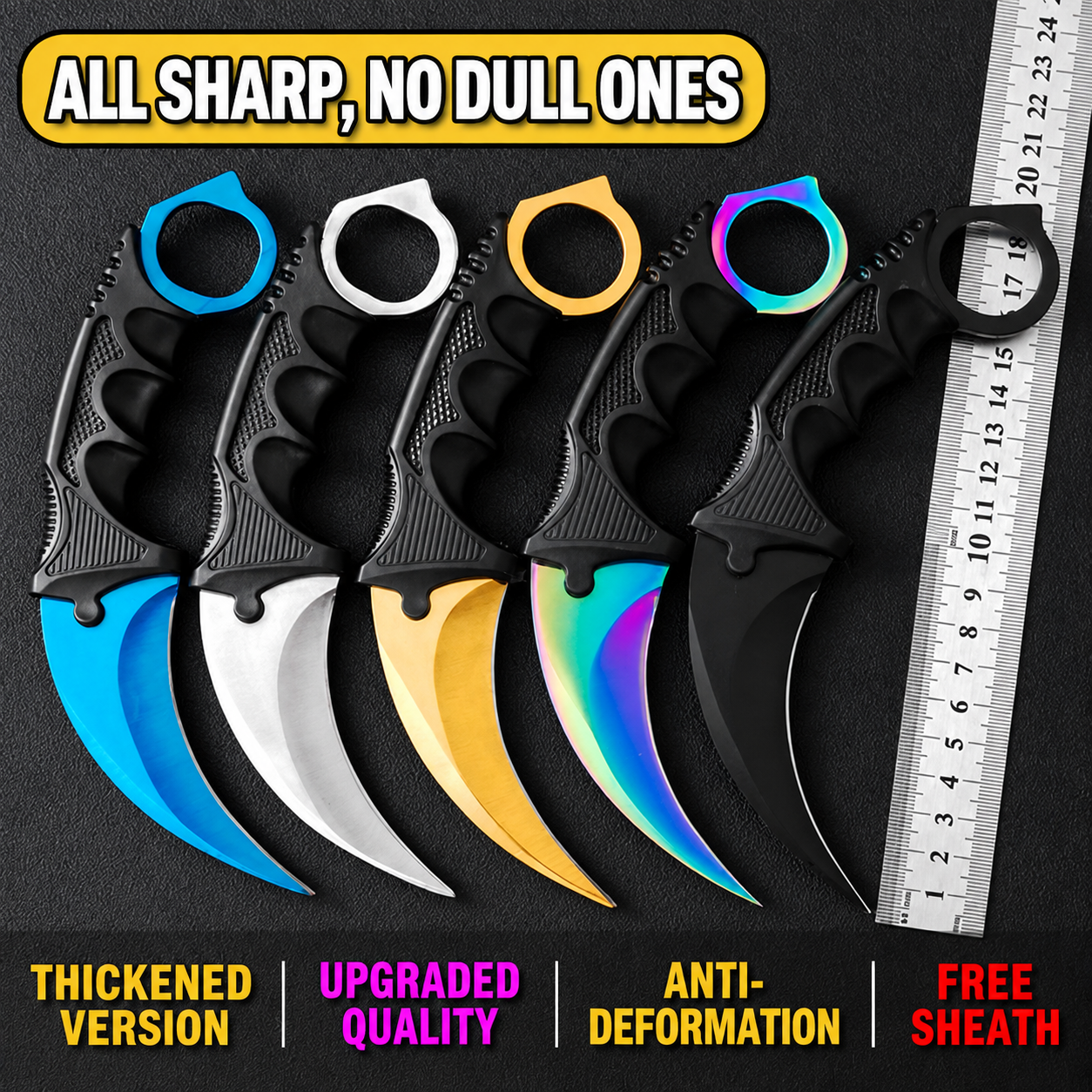 CSGO Krambit Sharpen with adhesive oil
